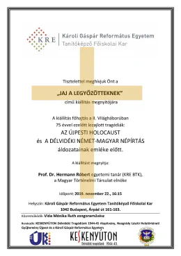 Kiállítás
                                        