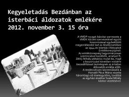 Megemlékezések
                                        